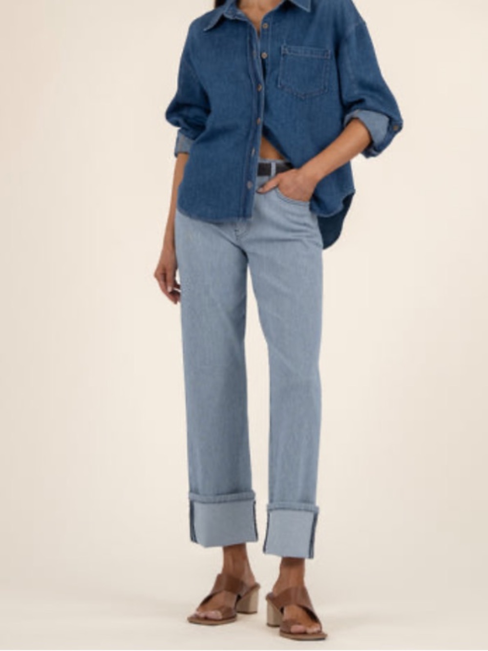 NWOT Kut from the Kloth Women's Fay High-Rise Straight-Leg Jeans Women’s 8